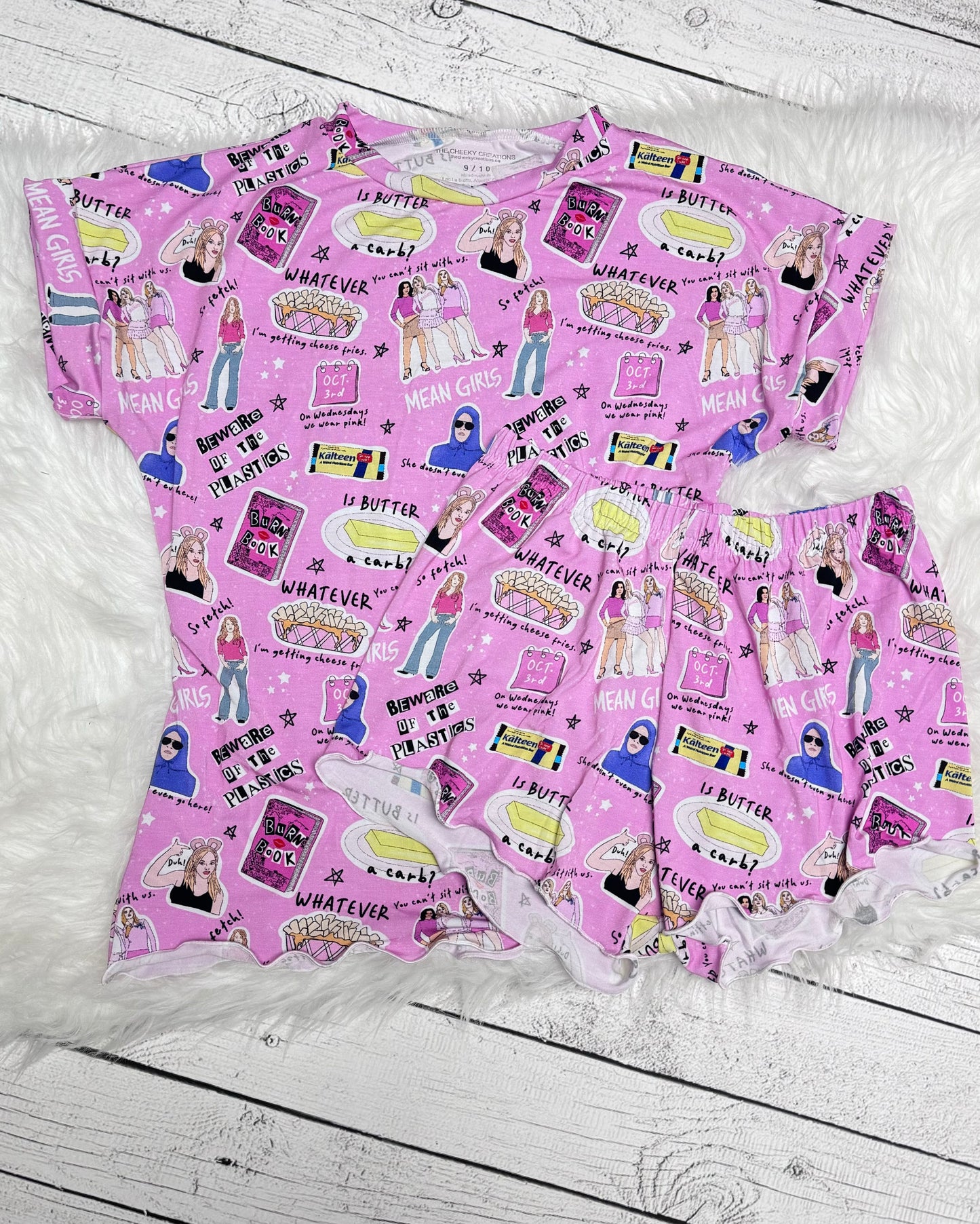 Adult Mean Girl Pj Sets